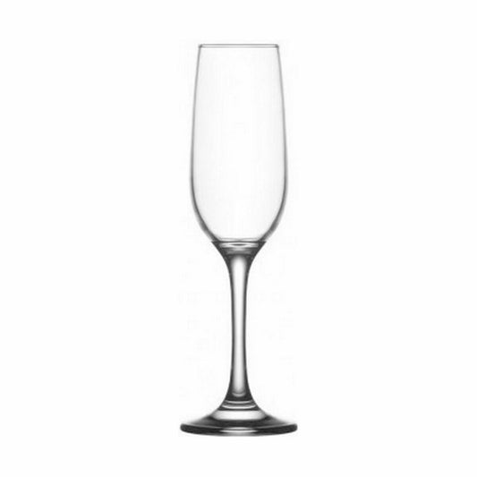 Champagne glass LAV Fame high 215 ml Champagne 6 Pieces (4 Units)
