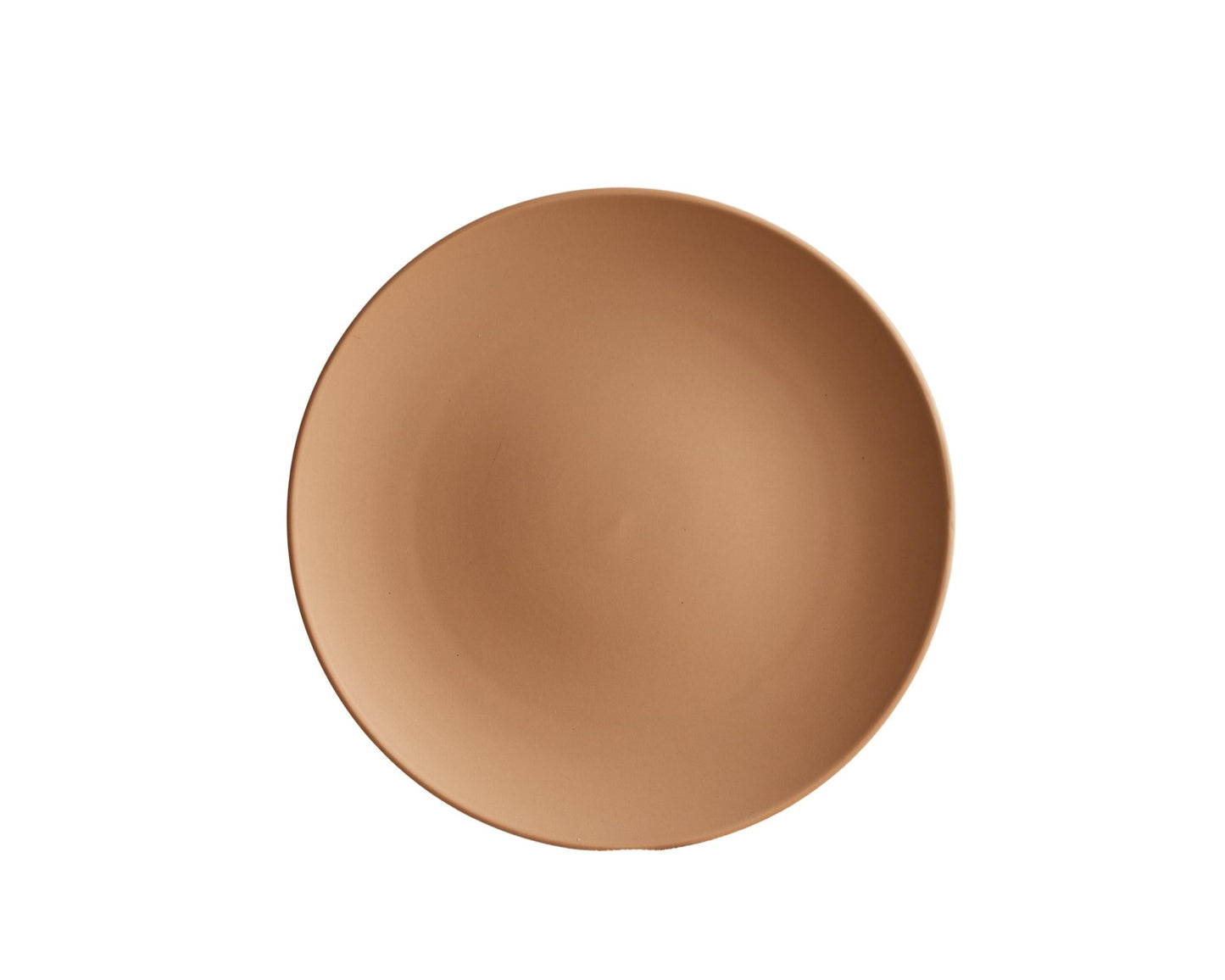 Luma Round Ceramic Salmon Round Dinner Plate