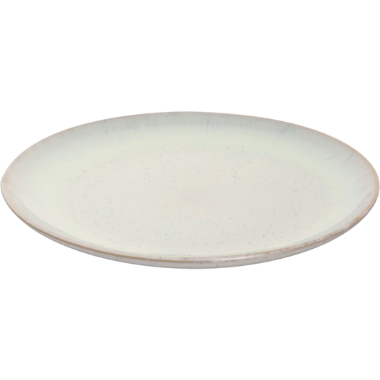 [ Set of 6 ] Plate Palmer Light Blue Sea 8.6 inch Blue Stoneware