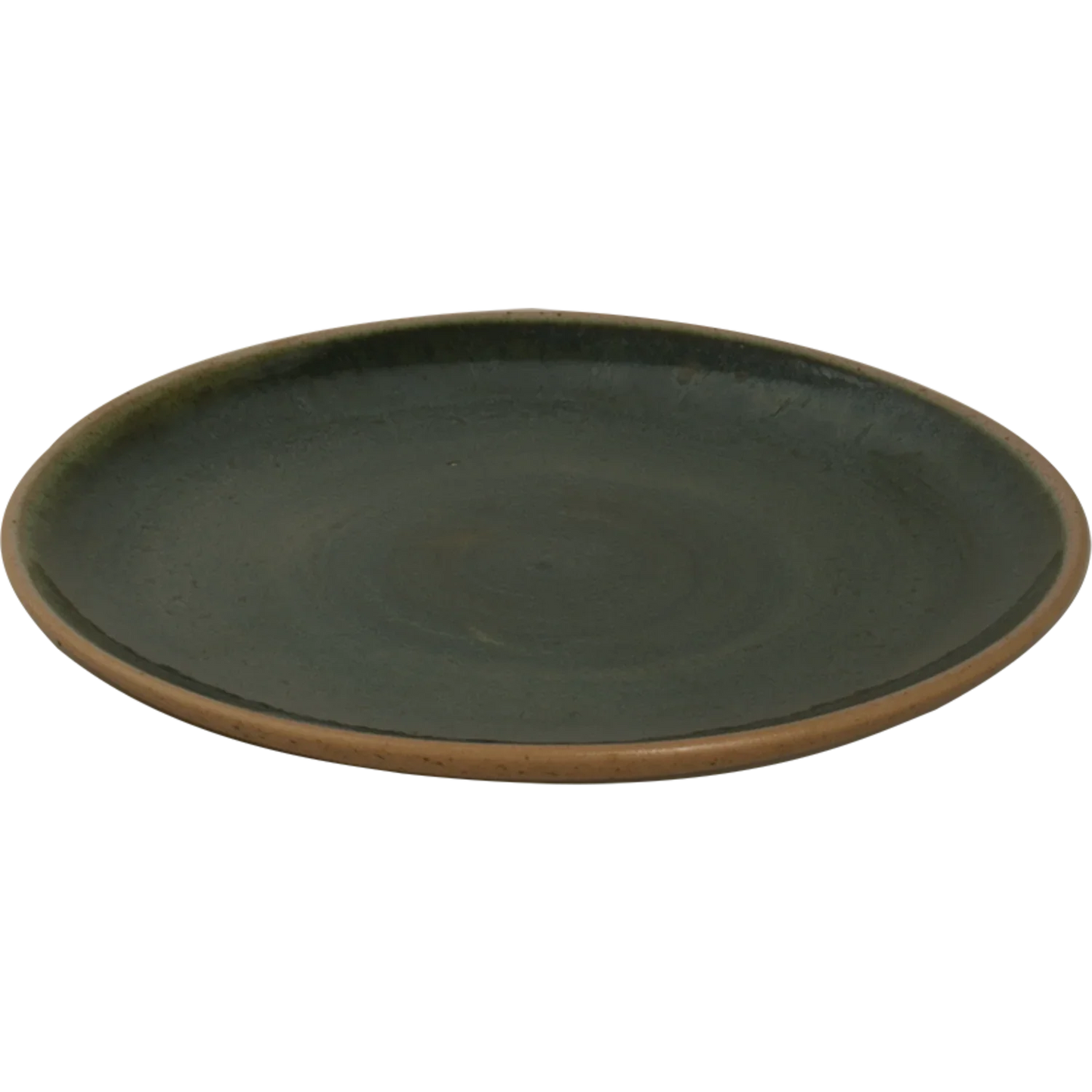 [ Set of 6 ] Plate Palmer Wisteria 8.7 inch Green Beige Stoneware