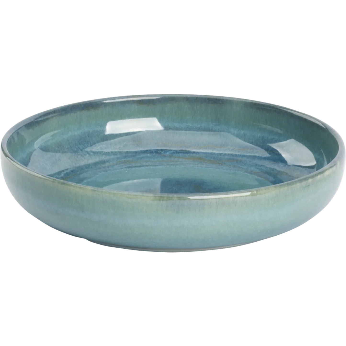 [ Set of 6 ] Deep plate Palmer Miami 8.7 inch Green Stoneware