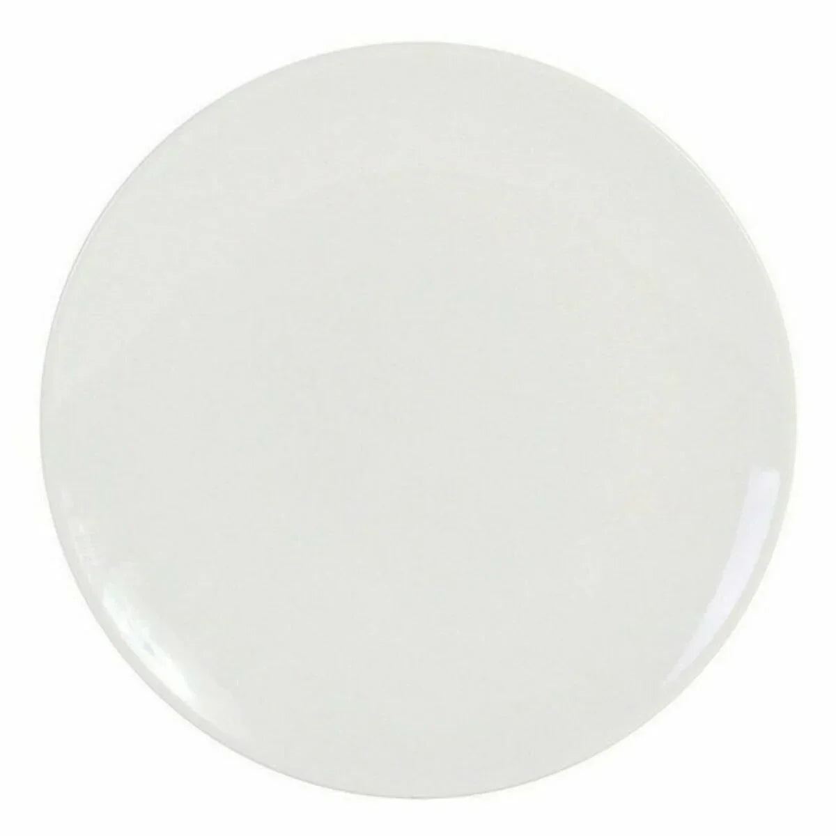 Flat Plate La Mediterránea GR39659 Stoneware Ivory (6 Units) (26 cm)