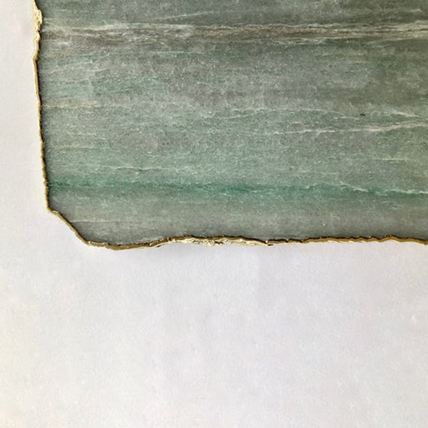 Green Aventurine Agate Cheese Platter/Tray/Personalised Momentos/Sign Boards