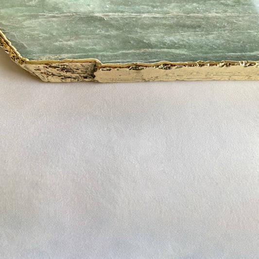 Green Aventurine Agate Cheese Platter/Tray/Personalised Momentos/Sign Boards