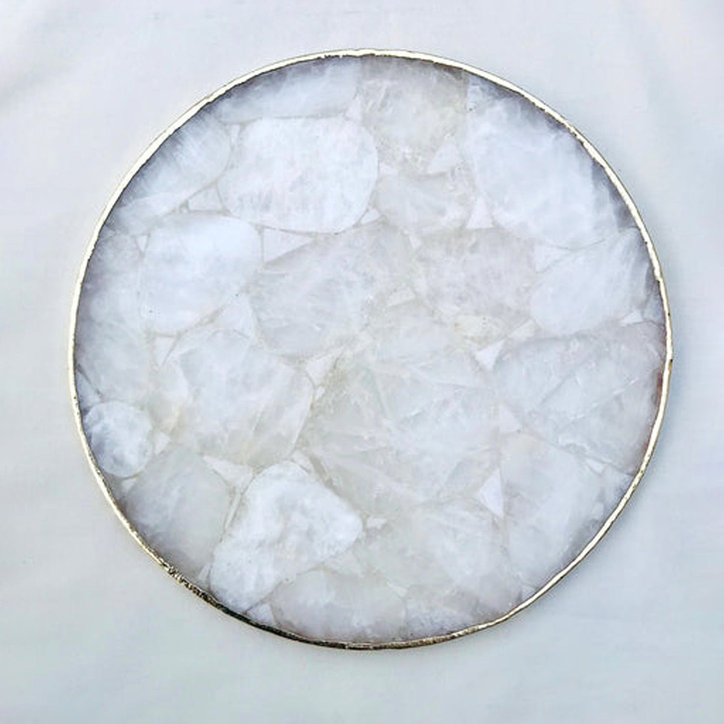 Large Clear Crystal Agate Cheese Platter/Tray/Personalised Momentos/Sign Boards