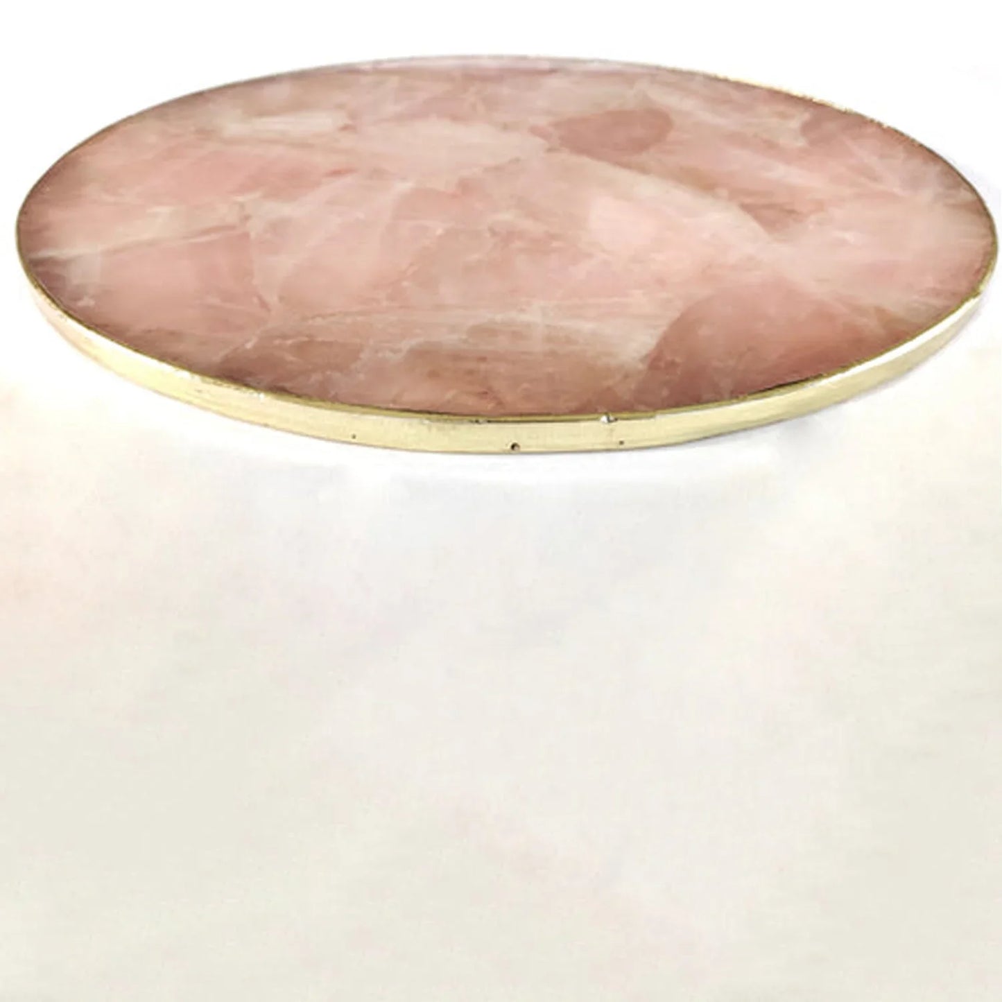 Rose Quartz  Agate Cheese Platter/Tray | Circular |