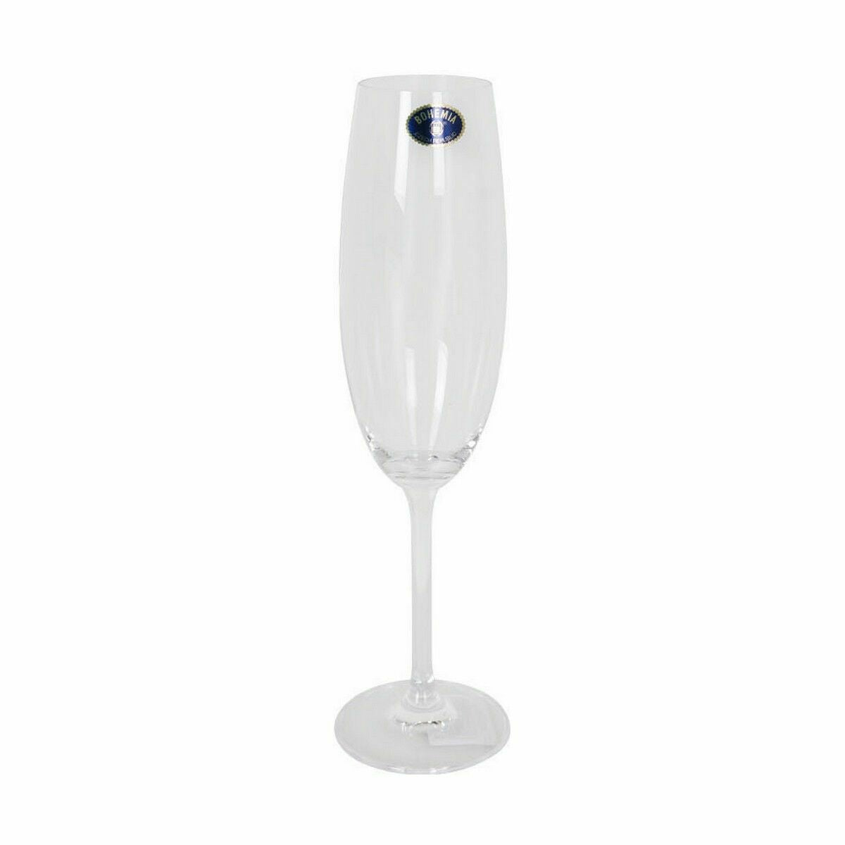 Champagne glass Bohemia Crystal Clara 220 ml Champagne 6 Pieces (4 Units)