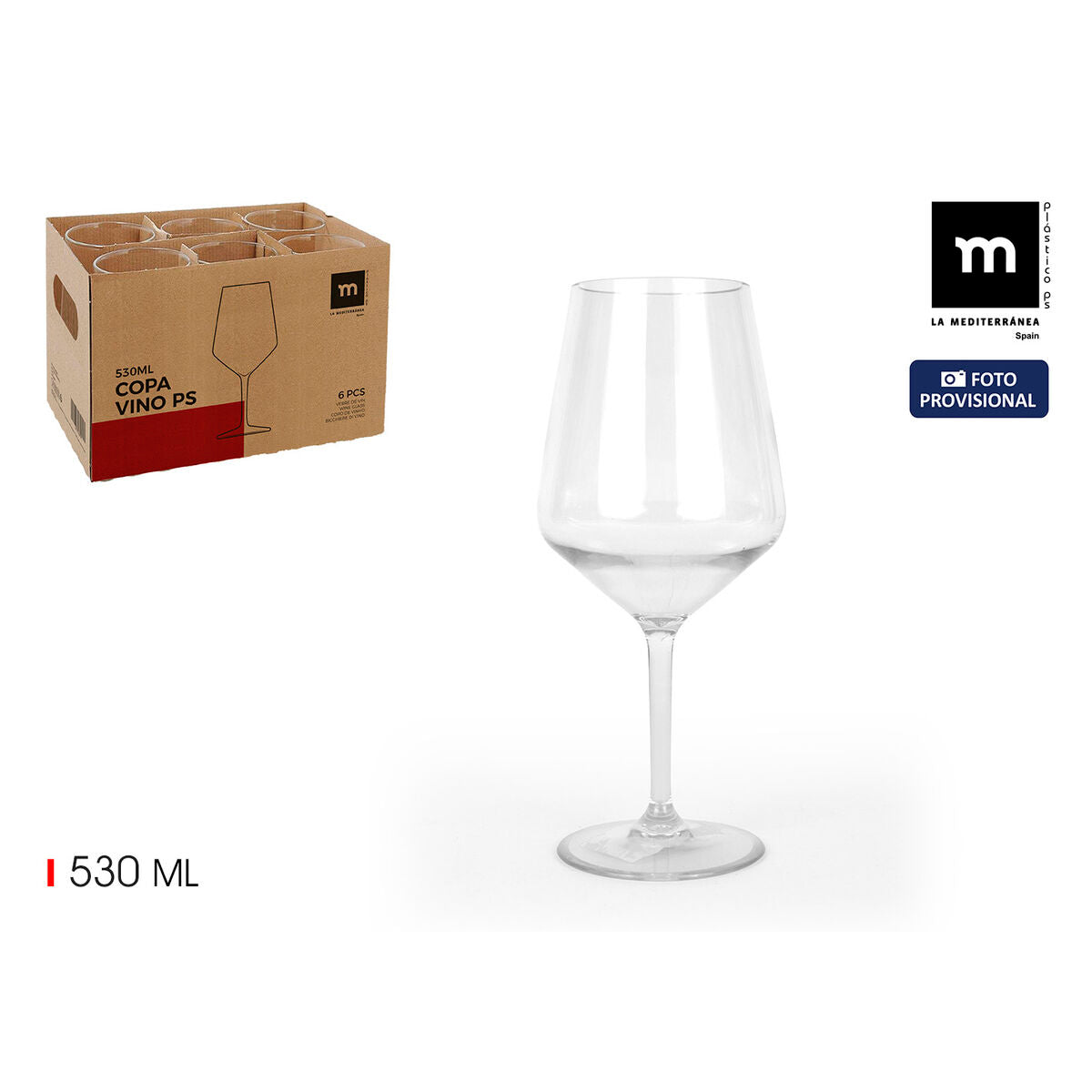 Wine glass La Mediterránea (24 Units)