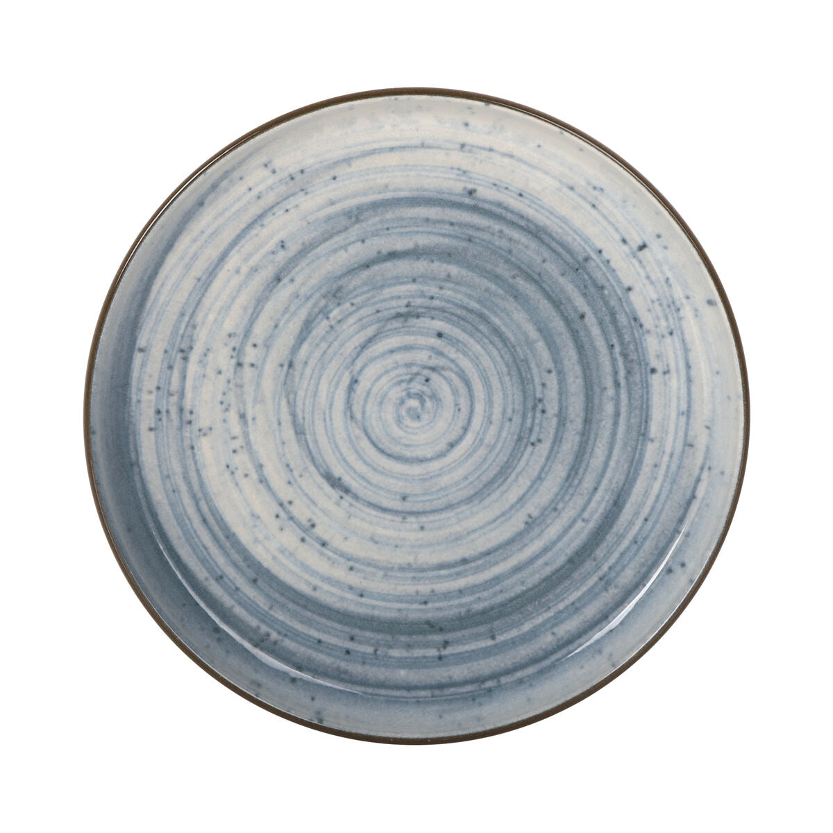 Serving Platter La Mediterránea Swirl Circular Ø 15,4 x 2,1 cm (24 Units)