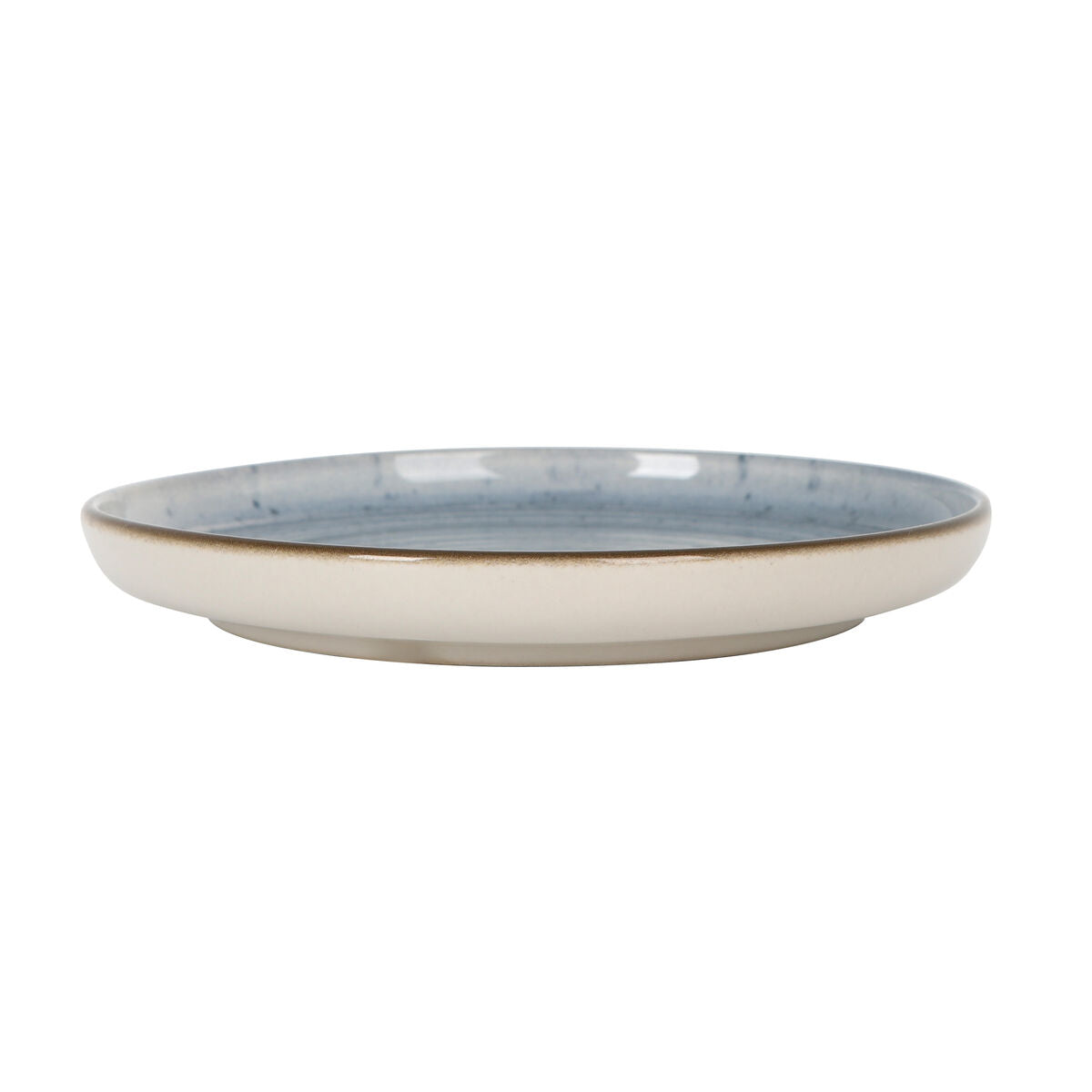 Serving Platter La Mediterránea Swirl Circular Ø 15,4 x 2,1 cm (24 Units)