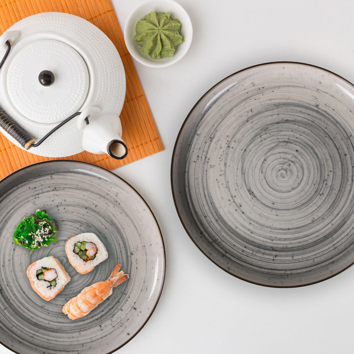 Serving Platter La Mediterránea Vortex Circular ø 32,1 cm (6 Units)