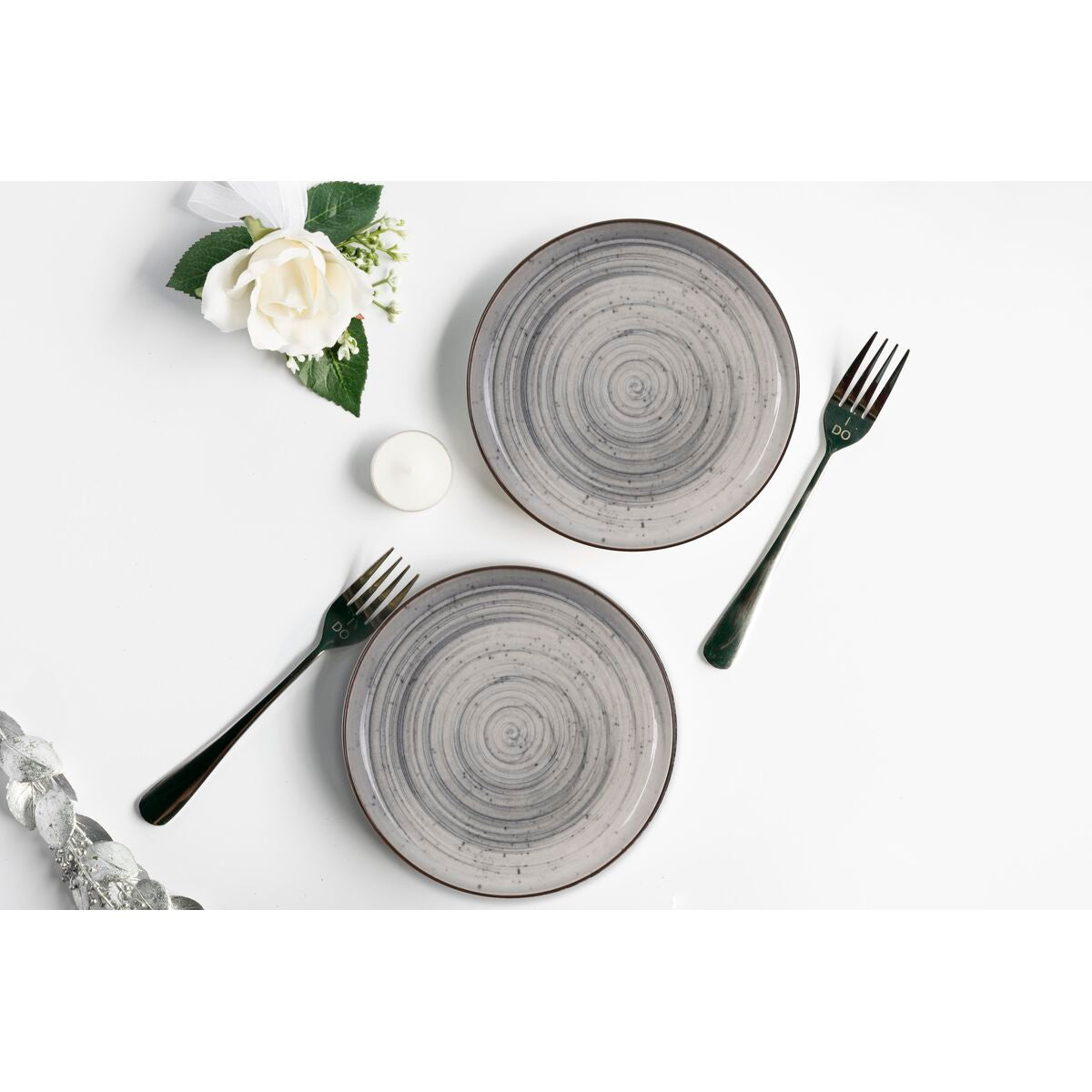 Serving Platter La Mediterránea Vortex Circular ø 32,1 cm (6 Units)