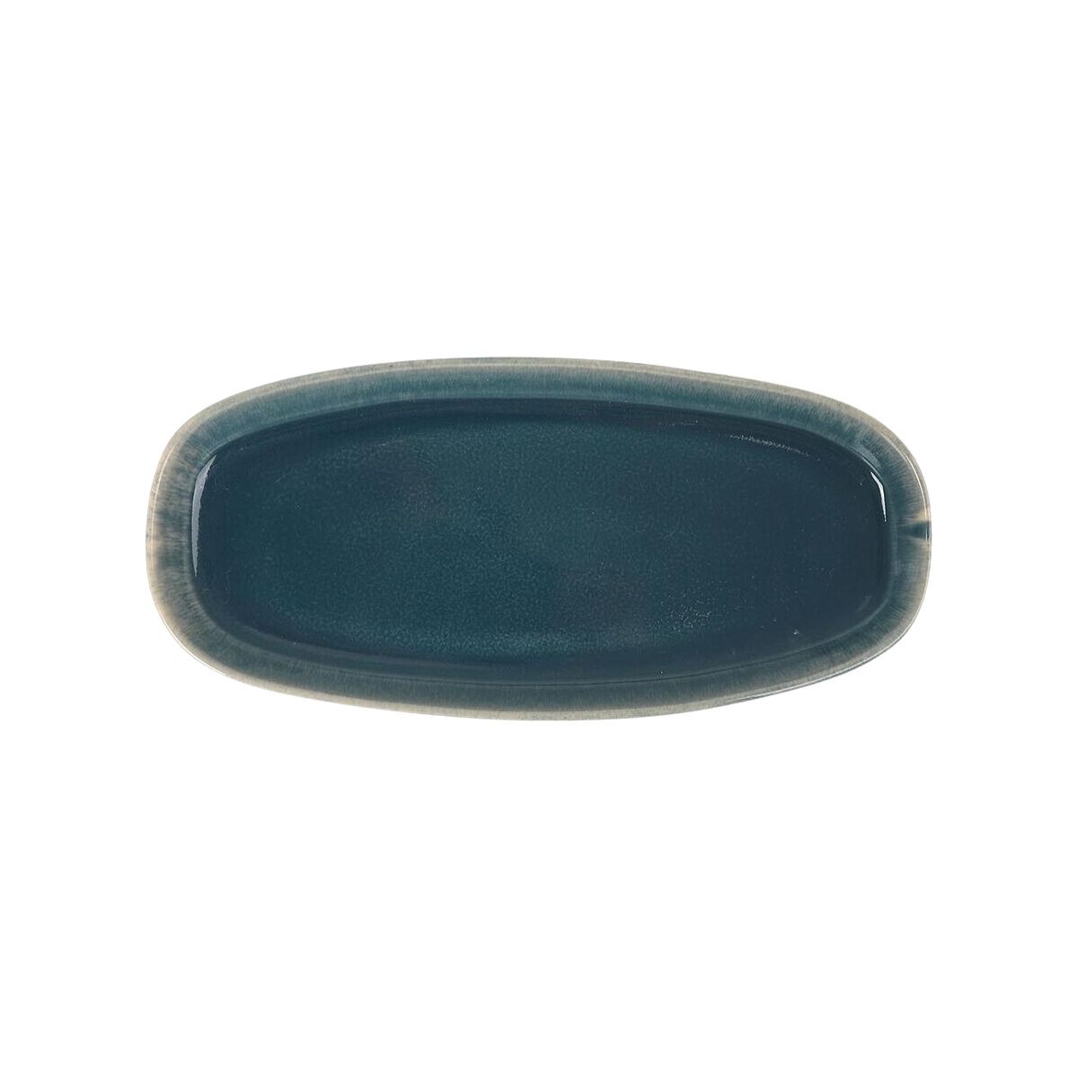 Serving Platter La Mediterránea Ocean blue 25,5 x 11,7 x 2,3 cm (12 Units)