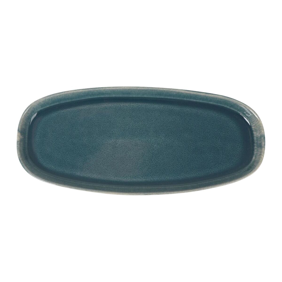 Serving Platter La Mediterránea Ocean blue 33,4 x 14,8 x 2,5 cm (10 Units)