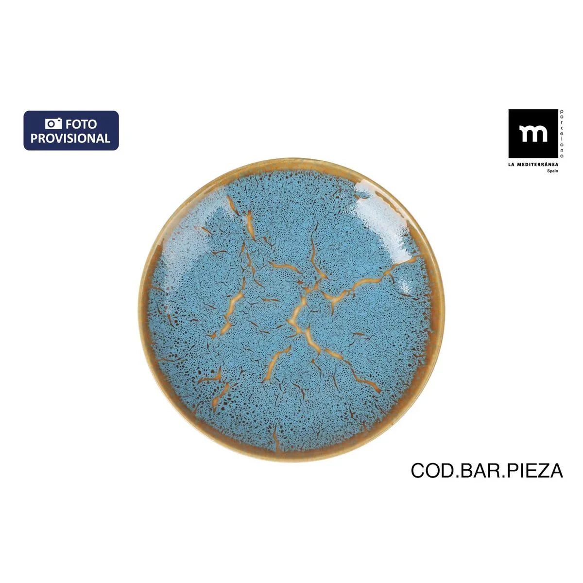 Serving Platter La Mediterránea Yui Circular (18 Units)